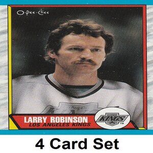 Larry Robinson Hockey Card Collection